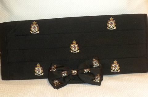 NOLA Couture Knights of Babylon Tuxedo Cummerbund & Tie (Each)