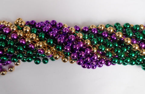 42 10 mm Gold beads