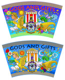 Knights of Babylon Theme 3-D 20oz Throw Cups (200 - Case)